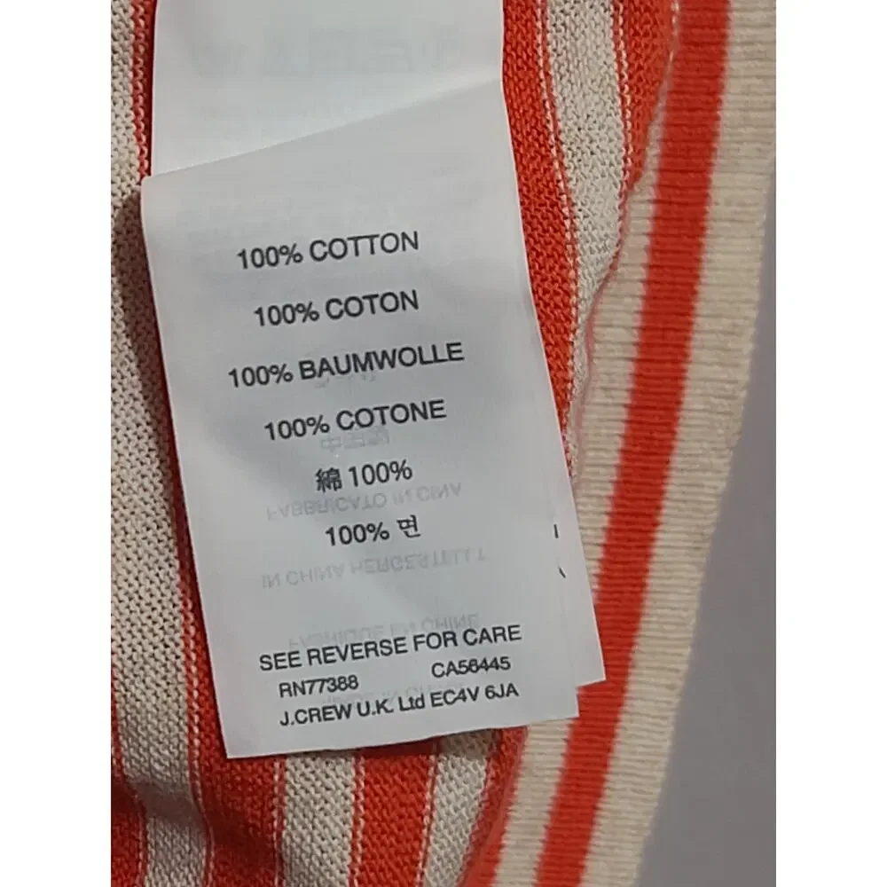 J. Crew Summerweight Cotton Sweater